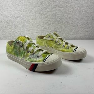 PRO KEDS Sneakers Royal Tie Dye Seersucker Men Bumper Cap Toe Size 5.5 NWOB 7237